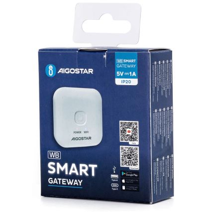 Aigostar - Älykäs portti 5V Wi-Fi