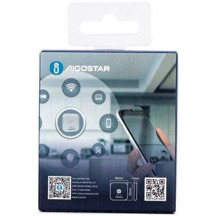 Aigostar - Älykäs portti 5V Wi-Fi