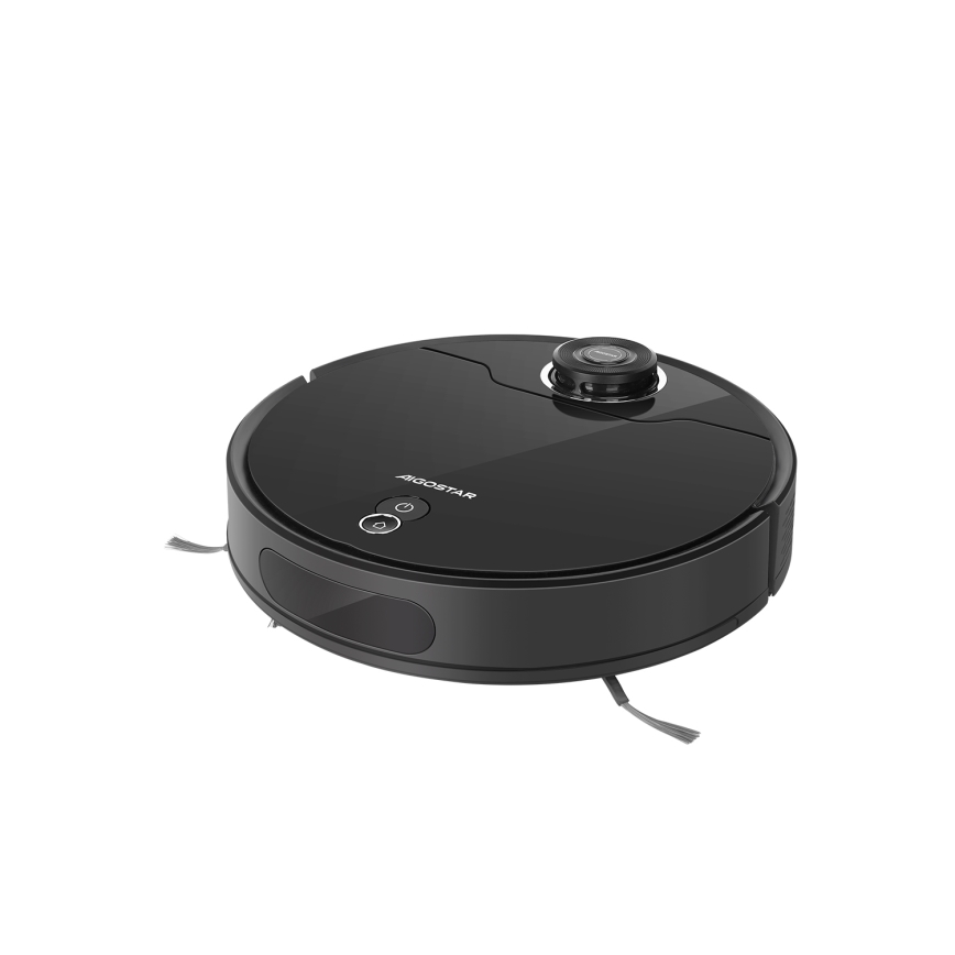 Aigostar - Älykäs robottipölynimuri 2in1 12W/230V 3300mAh Wi-Fi musta