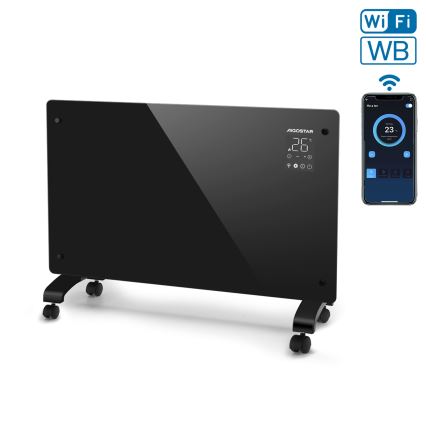 Aigostar - Älykäs sähköpatteri/konvektori 2000W Wi-Fi
