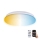 Aigostar - Himmennettävä kylpyhuoneen LED-kattovalaisin MESH Älykäs LED/12W/230V 3000-6500K IP44 + kauko-ohjaus