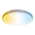 Aigostar - Himmennettävä LED-kattovalaisin MESH LED/36W/230V 3000-6500K halkaisija 49,5 cm + kaukosäädin