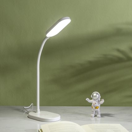 Aigostar - Himmennettävä LED-pöytävalaisin langattomalla latauksella LED/2,5W/5V valkoinen