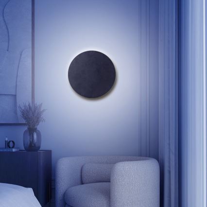 Aigostar - Himmennettävä LED-seinävalaisin MESH Älykäs LED/12W/230V 2700-6500K musta