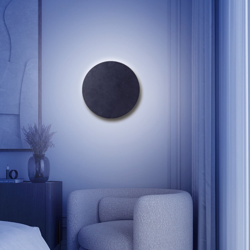 Aigostar - Himmennettävä LED-seinävalaisin MESH Älykäs LED/12W/230V 2700-6500K musta