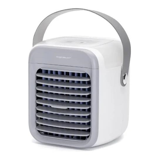 Aigostar - kannettava air cooler 8W/5V valkoinen