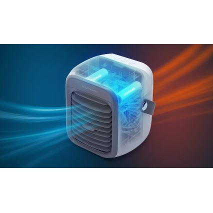 Aigostar - kannettava air cooler 8W/5V valkoinen