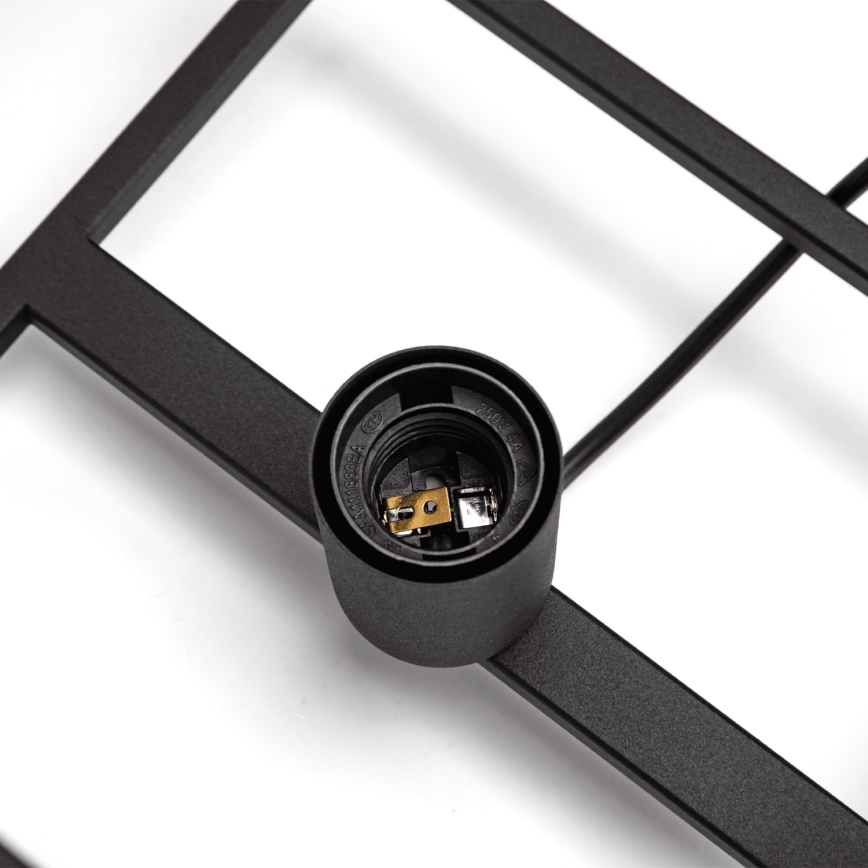 Aigostar - Kattokruunu johdossa 1xE27/40W/230V