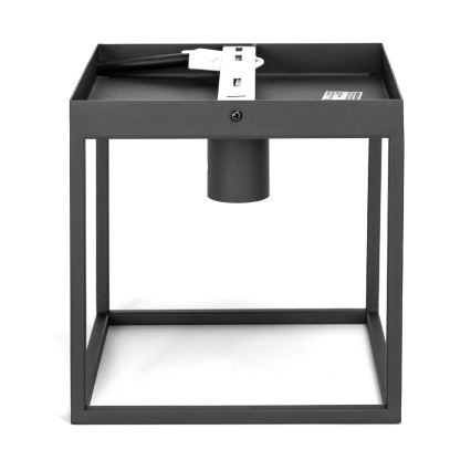 Aigostar - Kattovalo 1xE27/40W/230V musta