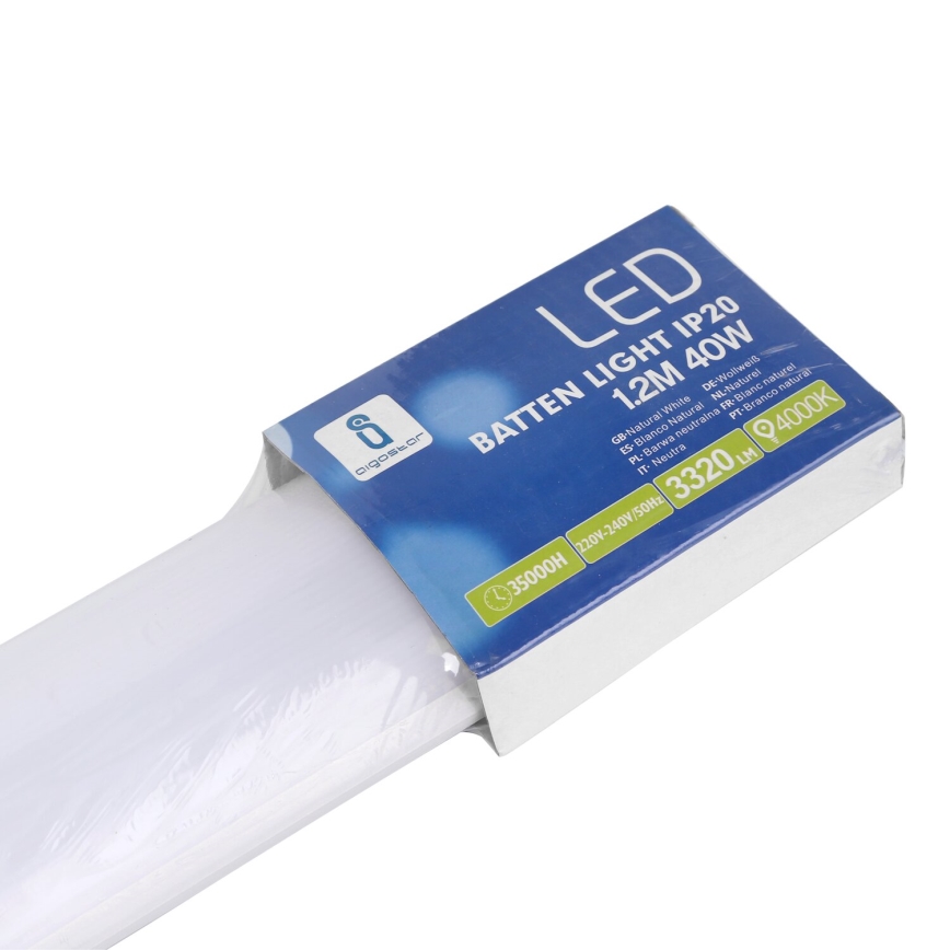 Aigostar - Keittiökaappien alla oleva LED-valo LED/40W/230V 4000K 120 cm valkoinen