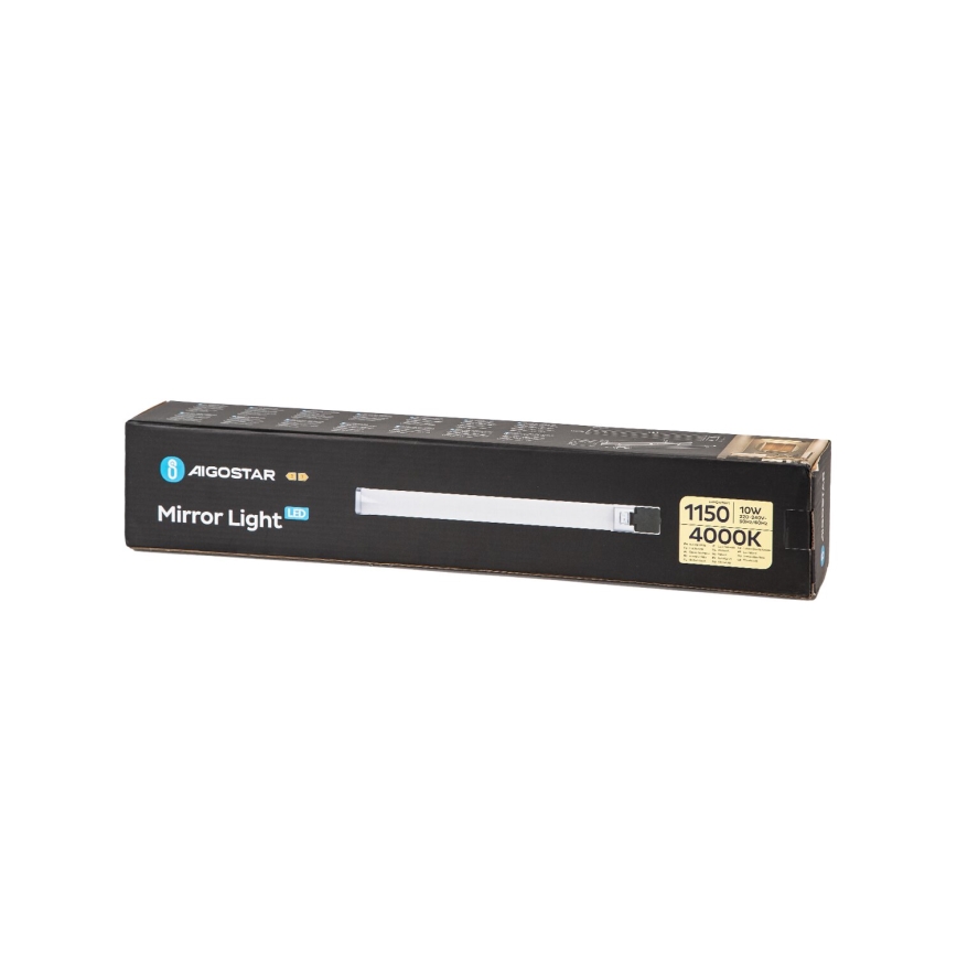 Aigostar - Kylpyhuoneen LED-peilivalo LED/10W/230V 4000K 46,5cm IP44