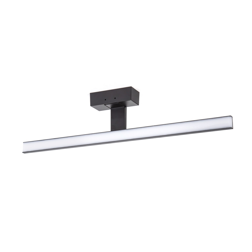 Aigostar - Kylpyhuoneen LED-peilivalo LED/12W/230V 4000K 60 cm IP44 musta