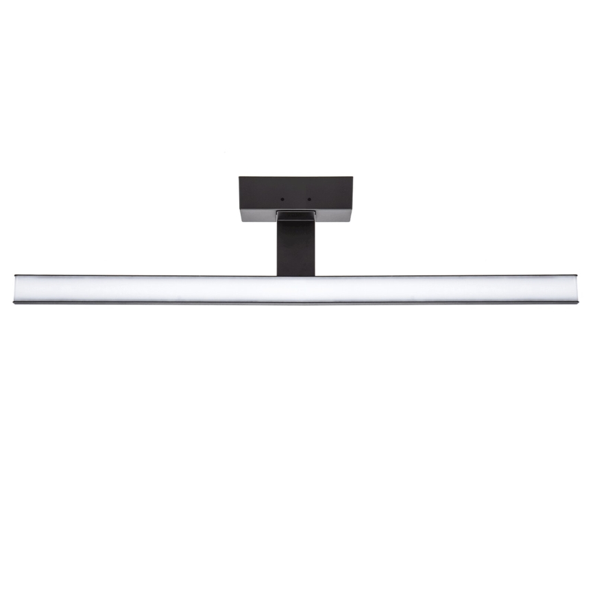 Aigostar - Kylpyhuoneen LED-peilivalo LED/12W/230V 4000K 60 cm IP44 musta
