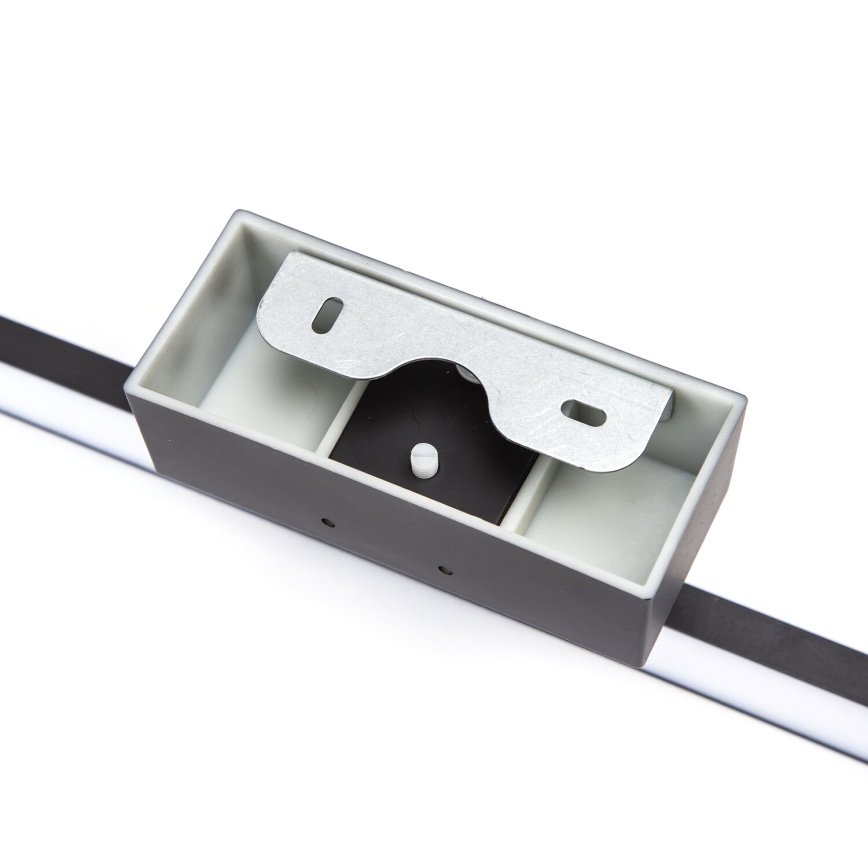 Aigostar - Kylpyhuoneen LED-peilivalo LED/12W/230V 4000K 60 cm IP44 musta