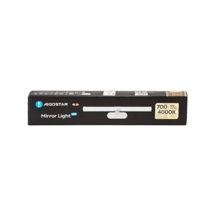 Aigostar - Kylpyhuoneen LED-peilivalo LED/6W/230V 4000K 40cm IP44