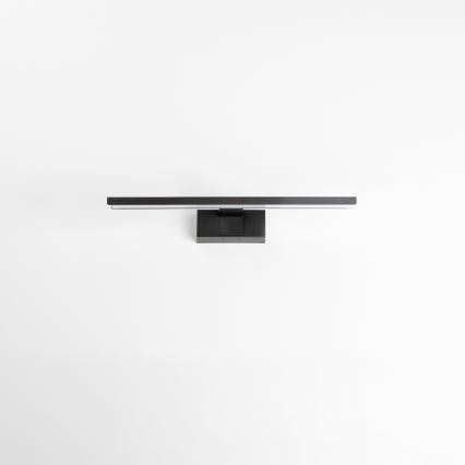 Aigostar - Kylpyhuoneen LED-peilivalo LED/8W/230V 4000K 40 cm IP44 musta