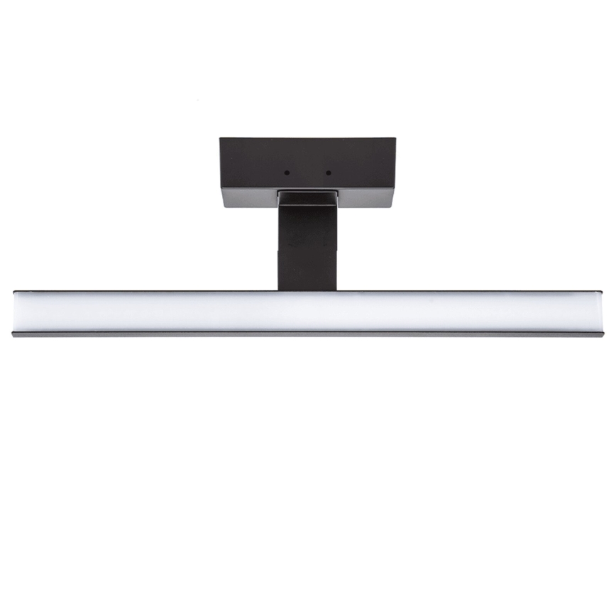 Aigostar - Kylpyhuoneen LED-peilivalo LED/8W/230V 4000K 40 cm IP44 musta