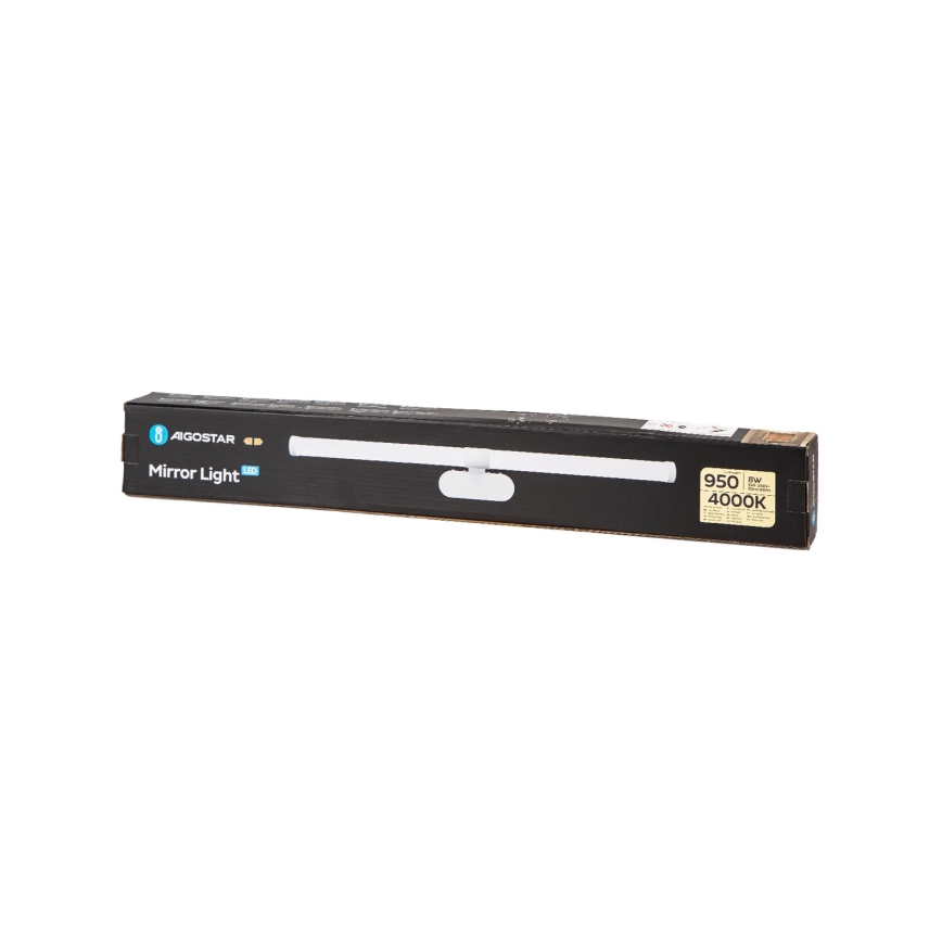 Aigostar - Kylpyhuoneen LED-peilivalo LED/8W/230V 4000K 60cm IP44