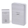 Aigostar - Langaton ovikello 3xAA IP44 hopea