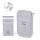 Aigostar - Langaton pistokeovikello 230V IP44 hopea