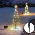 Aigostar - LED aurinkokäyttöinen joulukoriste LED/0,26W/3,7V 75cm IP65 monivärinen