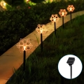 Aigostar - LED aurinkokäyttöinen joulukoristevalaisin LED/0,054W/1,2V 1m IP65 lämmin valkoinen