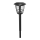 Aigostar - LED aurinkokäyttöinen lamppu LED/0,06W/2V 100 mAh 33,8 cm 6500K IP44 musta