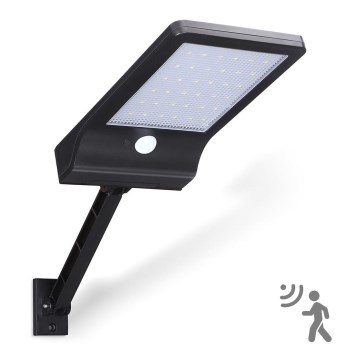 Aigostar - LED aurinkokenno katuvalaisin liiketunnistimella LED/2,3W/5,5V IP65