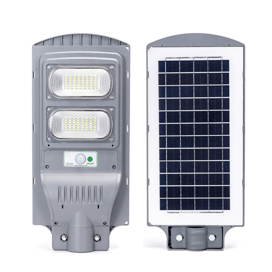Aigostar - LED Aurinkokennokatuvalo anturilla LED/100W/3,2V 10000mAh IP65 6500K + kauko-ohjaus