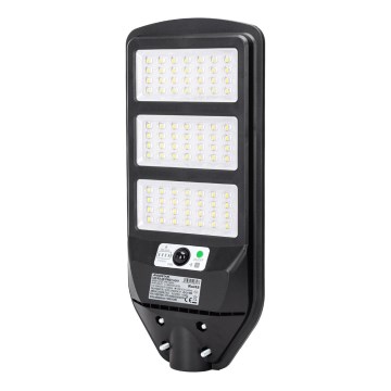 Aigostar - LED Aurinkokennokatuvalo anturilla LED/150W/3,2V 8000mAh IP65 6500K + kauko-ohjaus