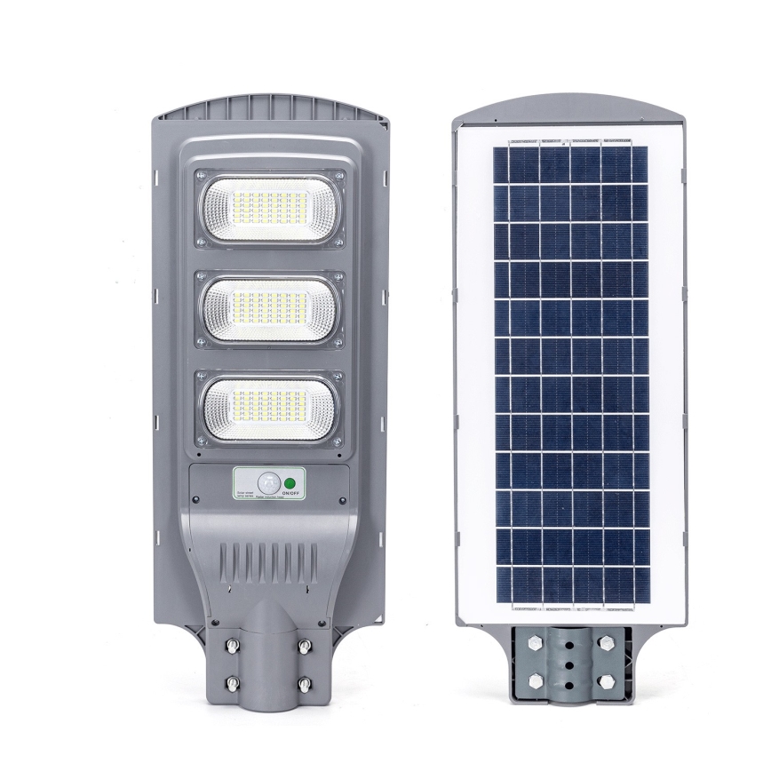 Aigostar - LED Aurinkokennokatuvalo anturilla LED/150W/3,2V 15000mAh IP65 6500K + kauko-ohjaus