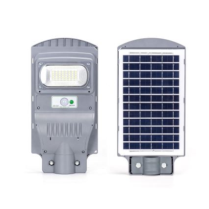 Aigostar - LED Aurinkokennokatuvalo anturilla LED/50W/3,2V 5000mAh IP65 6500K + kauko-ohjaus