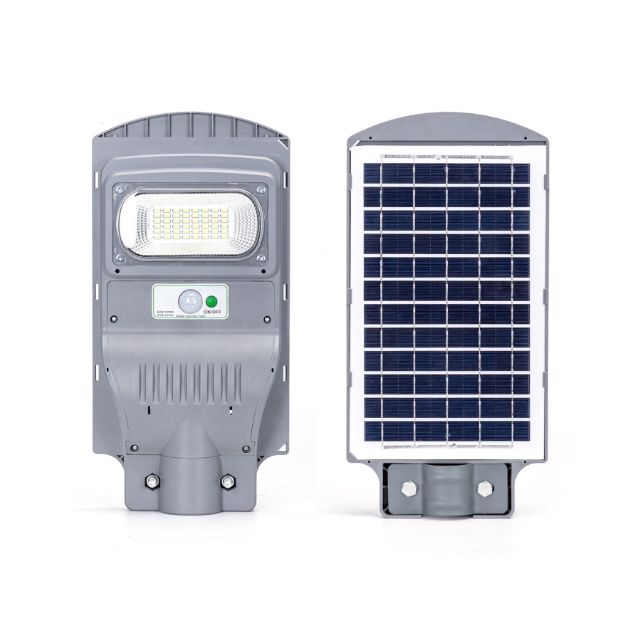 Aigostar - LED Aurinkokennokatuvalo anturilla LED/50W/3,2V 5000mAh IP65 6500K + kauko-ohjaus