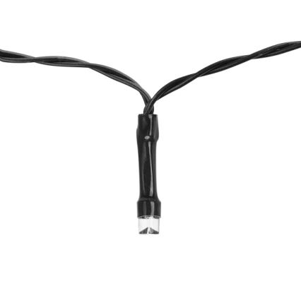 Aigostar - LED Aurinkokennoketju 100xLED/12m IP65 lämmin valkoinen