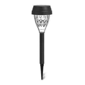 Aigostar - LED-aurinkokennolamppu LED/0,06W/2V 33,5 cm 6500K IP44 musta