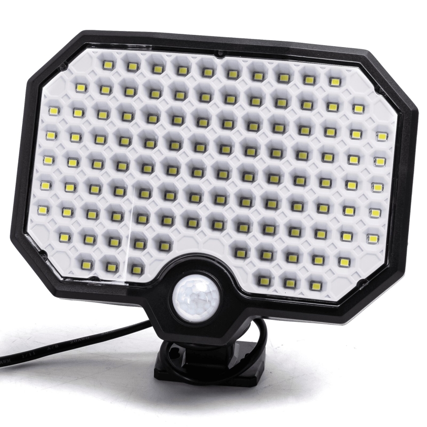 Aigostar - LED Aurinkokennovalo liiketunnistimella LED/2,4W/3,7V IP65