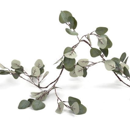 Aigostar - LED-aurinkoketju 110xLED/4m IP65 lämpimänvalkoinen eukalyptus