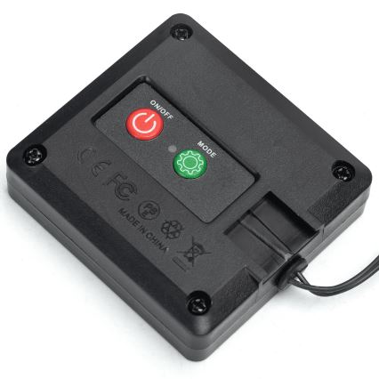 Aigostar - LED aurinkoketju 56xLED/2x0,4m IP65 300 mAh lämmin valkoinen köynnös