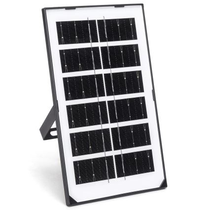 Aigostar - LED-aurinkokruunu anturilla LED/35W/12V 3000 mAh 6500K halkaisija 10 cm + kauko-ohjaus