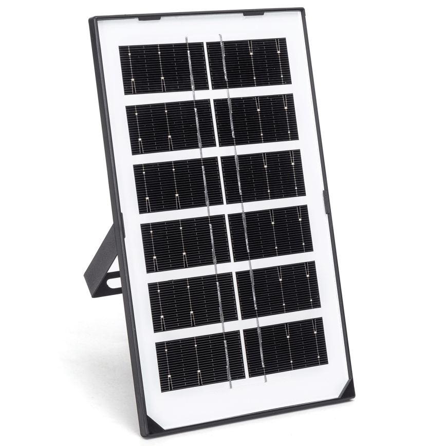 Aigostar - LED-aurinkokruunu anturilla LED/35W/12V 3000 mAh 6500K halkaisija 10 cm + kauko-ohjaus