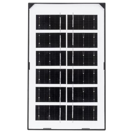 Aigostar - LED-aurinkokruunu LED/35W/12V 3000 mAh 6500K halkaisija 15 cm + kauko-ohjaus