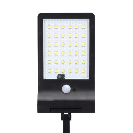 Aigostar - LED Aurinkokennokatuvalo anturilla LED/3W/3,7V1800 mAh IP44 3000/4000/5000K + kauko-ohjaus