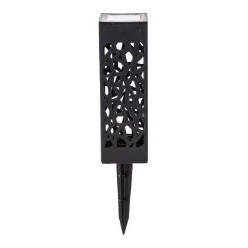 Aigostar - LED-aurinkolamppu LED/0,006W/1,2V 28,5cm musta 6500K  IP44