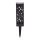 Aigostar - LED-aurinkolamppu LED/0,006W/1,2V 28,5cm musta 6500K  IP44