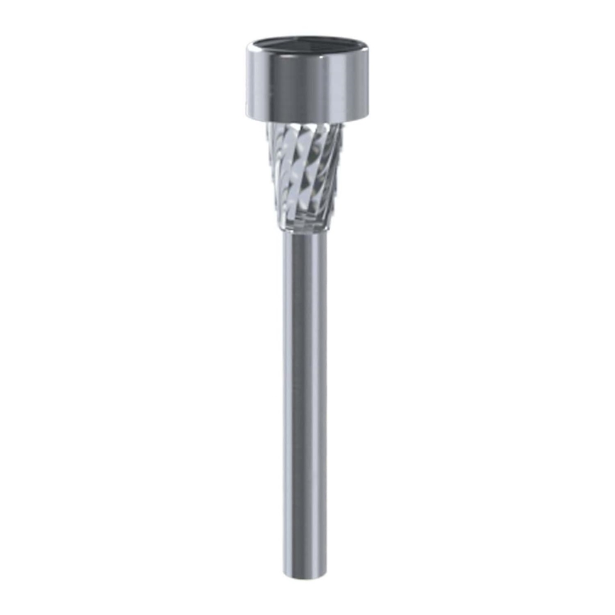 Aigostar - LED-aurinkolamppu LED/0,006W/1,2V 29,5 cm mattakromi 6500K IP44