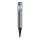 Aigostar - LED-aurinkolamppu LED/0,006W/1,2V 31,5 cm 100 mAh mattakromi 6500K IP44