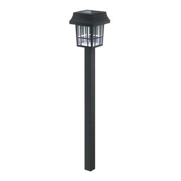 Aigostar - LED-aurinkolamppu LED/0,006W/1,2V 32 cm musta 6500K IP44