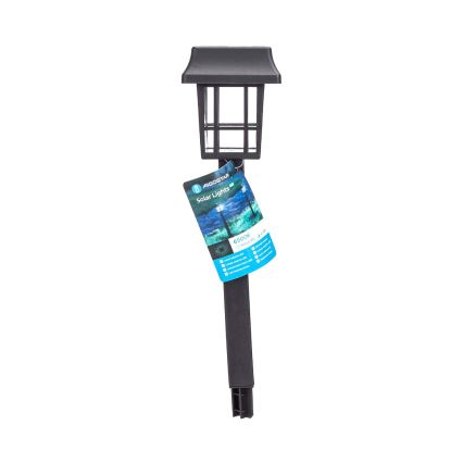Aigostar - LED-aurinkolamppu LED/0,006W/1,2V 32 cm musta 6500K IP44