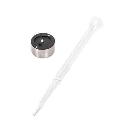 Aigostar - LED-aurinkolamppu LED/0,006W/1,2V 32cm mattakromi 2700K IP44