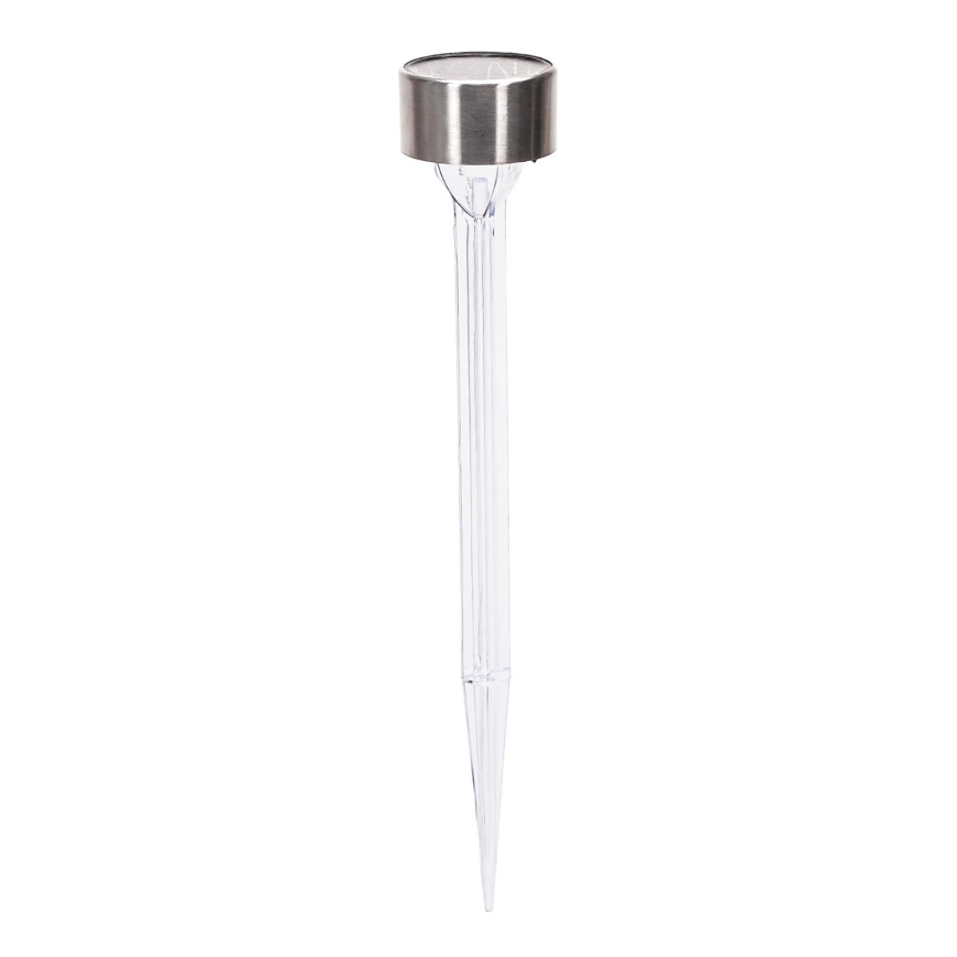 Aigostar - LED-aurinkolamppu LED/0,006W/1,2V 32cm mattakromi 2700K IP44